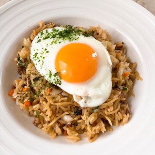 そばめし★麺とご飯でボリューム満点♪